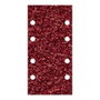 Wolfcraft 1766000 Feuilles abrasives adhésives corindon 93x185mm grain 40 lot 10