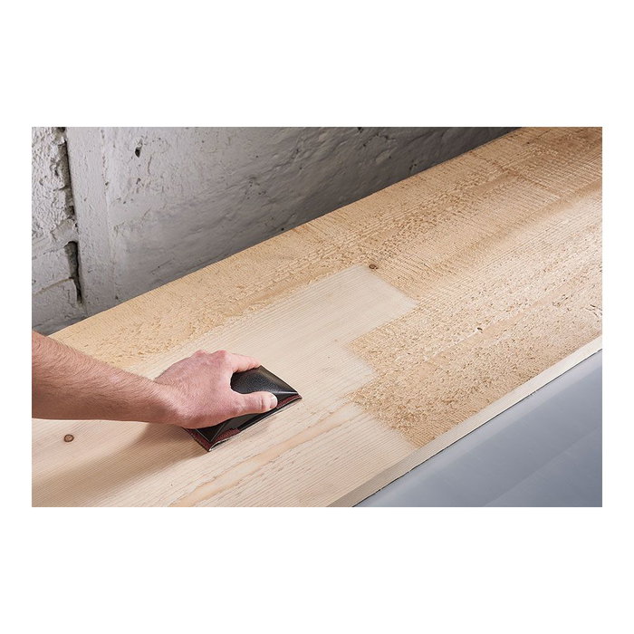 Wolfcraft 2897000 Taco de ponçage manuel en plastique 130 x 70 x 32 mm