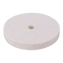 Wolfcraft Disque de polissage en feutre Ø 75 x 10 mm, diamètre de travail 75 mm, trou 10 mm