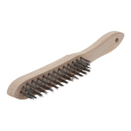 Wolfcraft 2723000 Brosse manuelle en acier avec manche en bois 35 x 280 x 39 mm