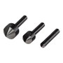 Wolfcraft 2504000 Jeu de 3 fraises à lamper WS Ø6/Ø12/Ø16 mm pour vis à tête fraisée Ø3-8 mm