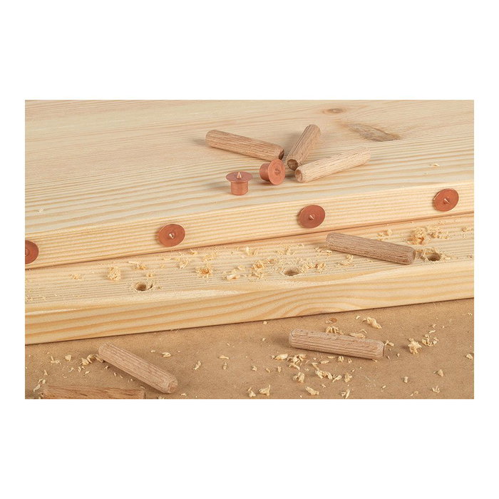 Wolfcraft Set de 4 marqueurs pour chevilles ø8 mm