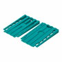 Wolfcraft Set de 30 cales d'inclinaison universelles 35 x 6 x 60 mm