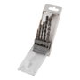 Wolfcraft 8450000 Jeu de 5 forets pour pierre, Ø4 à 10 mm