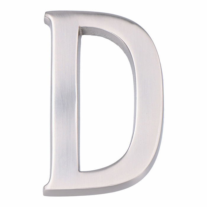 Lettre EDM 85628 D Argent en nickel 10 cm Lettre EDM 85628 D Argent en nickel 10 cm