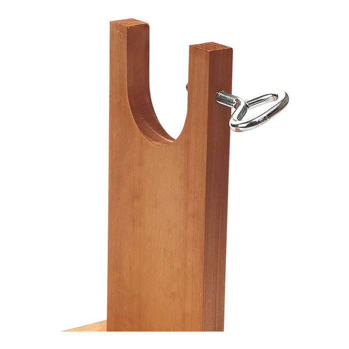 San Ignacio Jamonero Jaén en acier et bois de pin 23 x 40 x 16 cm San Ignacio Jamonero Jaén en acier et bois de pin 23 x 40 x 16 cm
