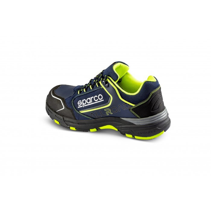 Sparco S0752845BMGF Chaussures Allroad Sochi Taille 45 Bleu Marine-Jaune S3 Src
