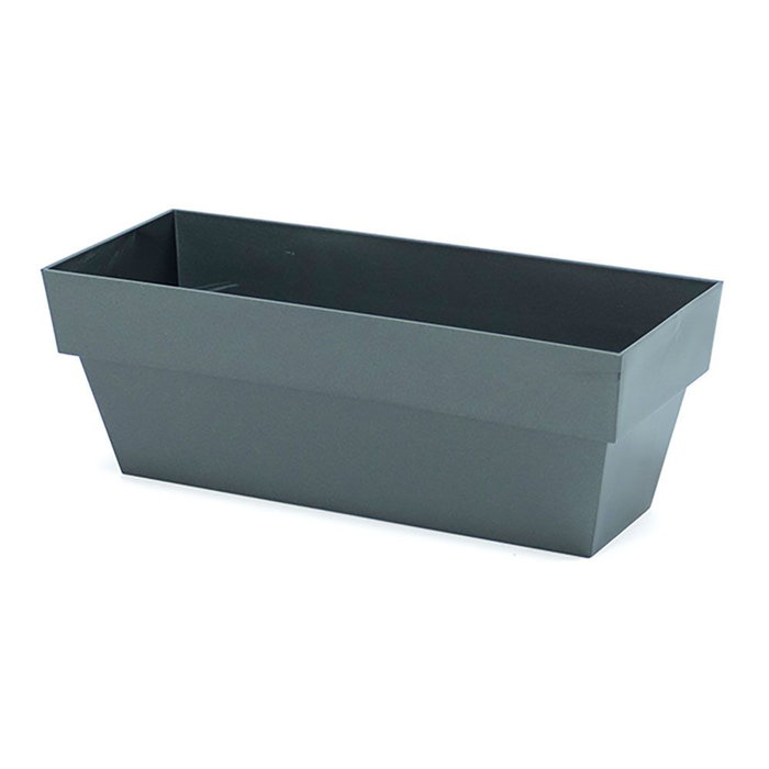 Jardinière Plastiken Limited Anthracite 12 x 30 cm Jardinière Plastiken Limited Anthracite 12 x 30 cm