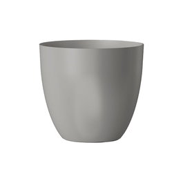 Plastiken Macetero en plastique argent, Ø 18 cm