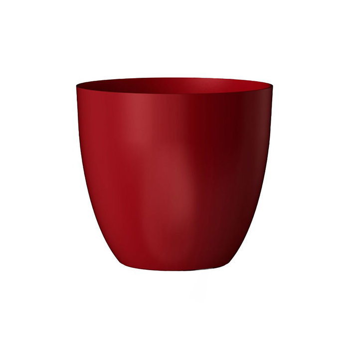 Plastiken Macetero en plastique rouge ø18 cm Plastiken Macetero en plastique rouge ø18 cm