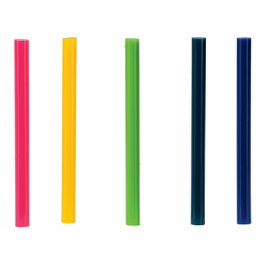 Rapid Bâtons de colle thermofusible multicolores Ø 7 x 90 mm, 36 pièces