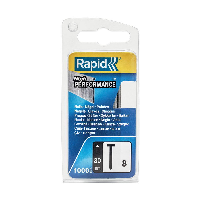 Rapid Pointes N°8 Galvanisées Fil Fin 30 mm (1000 Unités)