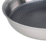 Masterpro Bgmp-1631 Poêle Hi-Tech 3 Acier Inoxydable 18/10 Ø24 cm Antiadhésive Compatible Induction