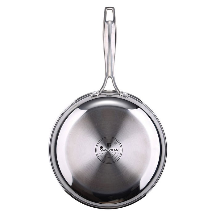 Masterpro Bgmp-1631 Poêle Hi-Tech 3 Acier Inoxydable 18/10 Ø24 cm Antiadhésive Compatible Induction Masterpro Bgmp-1631 Poêle Hi-Tech 3 Acier Inoxydable 18/10 Ø24 cm Antiadhésive Compatible Induction