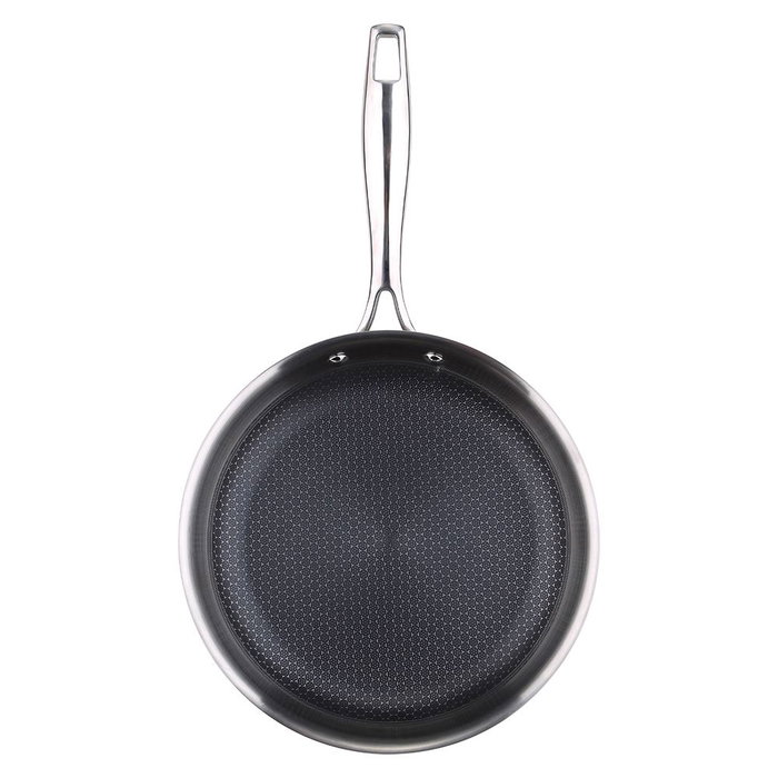 Masterpro Bgmp-1631 Poêle Hi-Tech 3 Acier Inoxydable 18/10 Ø24 cm Antiadhésive Compatible Induction Masterpro Bgmp-1631 Poêle Hi-Tech 3 Acier Inoxydable 18/10 Ø24 cm Antiadhésive Compatible Induction