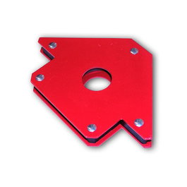 Solter Escuadre magnétique 45° 90° 8,2 x 11,7 x 1,4 cm Force traction 11 kg