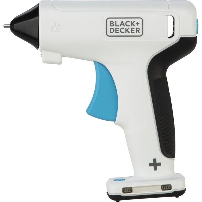 Black + Decker Pistolet à colle sans fil BCGL115-XJ