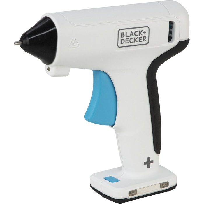 Black + Decker Pistolet à colle sans fil BCGL115-XJ