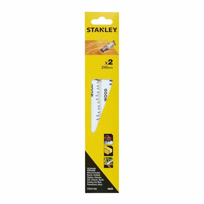 Lame scie Stanley STA21182-XJ 24 cm 2 Unités Lame scie Stanley STA21182-XJ 24 cm 2 Unités