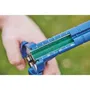 Rapid Pince à grillage FP222 avec chargeur 50 agrafes VR22 pour pose de clôture, coupe-fil Ø2mm, diamètre 5-11mm
