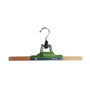 Mondex Lot de 3 cintres pour jupes en bois écologique FSC 35 x 16 cm