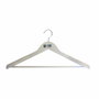 Mondex Cintre Costume Écologique en Bois Blanc (45 x 23 x 5,5 cm)