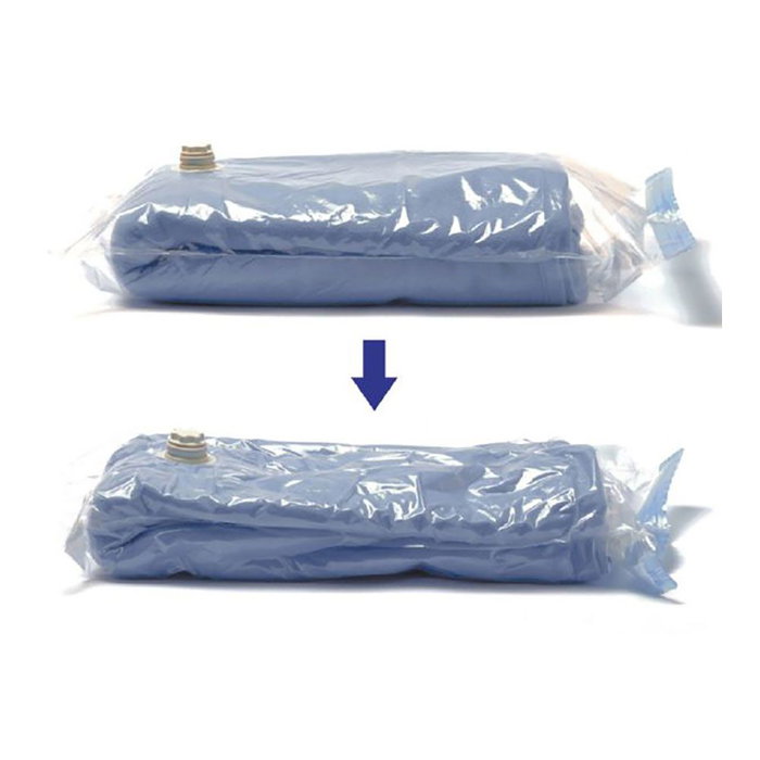 Mondex Sac de rangement sous vide avec valve 80 x 130 cm pour couettes et vêtements Mondex Sac de rangement sous vide avec valve 80 x 130 cm pour couettes et vêtements