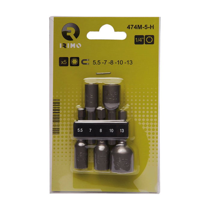 Irimo Ensemble de 5 pointes magnétiques de type stecker
