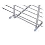 Wenko Panier de douche Milo en acier inoxydable 25 x 14 x 36 cm