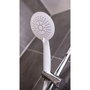 Wenko Pommeau de douche Young 11 cm Blanc 5 fonctions - Réf. 23942100