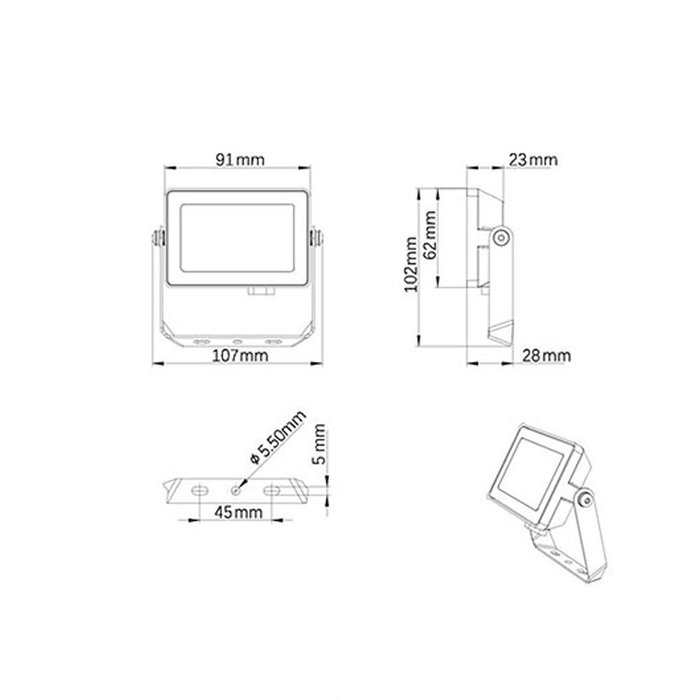 Projecteur Philips Proyector 2100 W Noir 950 Lm