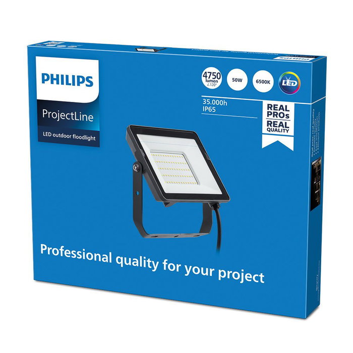 Projecteur Philips Proyector 50 W Noir Projecteur Philips Proyector 50 W Noir