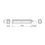 Tube LED Philips Resistente al agua 54 W (6500 K)