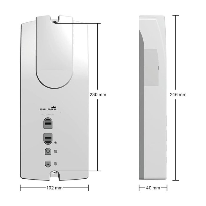 Pelle Schellenberg rollodrive 55 22725 Volet