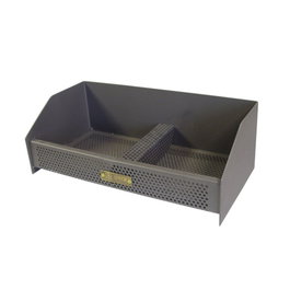 El Zorro Cesta Quemador de Pellets 49 x 25 x 17 cm Noir Fonte Acier 5 kg