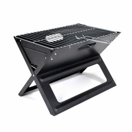 BigBuy BBQ Barbecue Pliable Portatif à Charbon Forme en X 45 x 30 x 35 cm