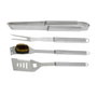 Bbq Collection Lot de 4 ustensiles barbecue inox avec étui aluminium 46 cm