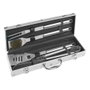 Bbq Collection Lot de 4 ustensiles barbecue inox avec étui aluminium 46 cm
