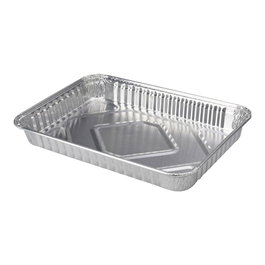 Pack de 4 Bandejas Jetables Rectangulaires 32 x 23 x 4 cm pour Barbecue