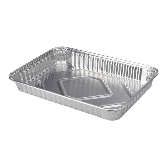 Pack de 4 Bandejas Jetables Rectangulaires 32 x 23 x 4 cm pour Barbecue Pack de 4 Bandejas Jetables Rectangulaires 32 x 23 x 4 cm pour Barbecue