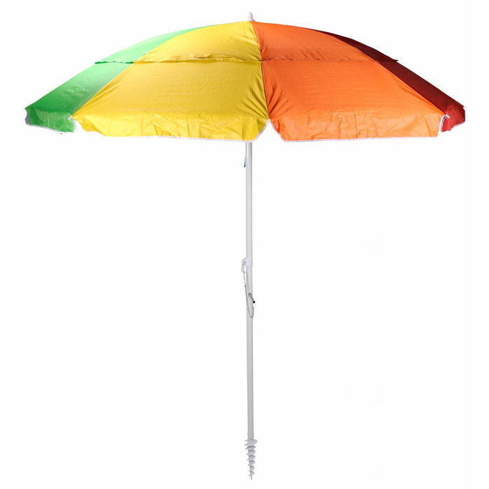 Parapluie Multicouleur Ø 220 cm Plage Articulé