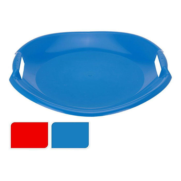 Basics Luge neige simple 54x50x7cm couleurs assorties Basics Luge neige simple 54x50x7cm couleurs assorties