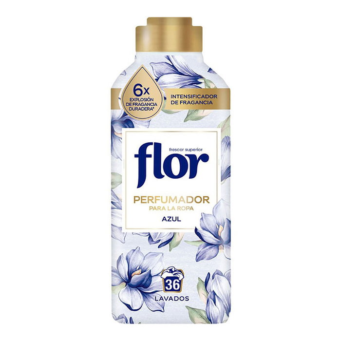 Assouplisseur vêtements Flor 720 ml Parfumé 36 Lavages Assouplisseur vêtements Flor 720 ml Parfumé 36 Lavages