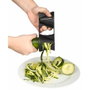 Fackelmann Profesional FM 44116 Spiraleur de légumes double avec lames julienne et spirale, ABS et inox, noir