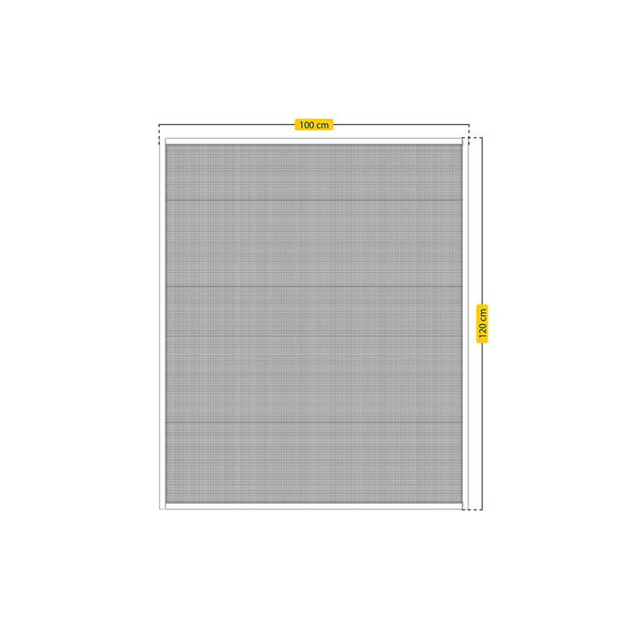 Moustiquaire Schellenberg 117 cm Fibre de Verre (100 x 120 cm)