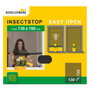 Schellenberg Moustiquaire Easy Open Anthracite (130 x 150 cm)
