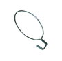 Sauvic Support pour pot de fleurs de balcon zingué 22 cm Ø
