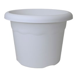 Plastiken Pot de fleur à injection blanc Ø 20 x 15 cm 3 l
