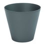 Plastiken Tes Pot conique en polypropylène antracite Ø18 x 16 cm 3 L