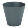Plastiken Tes Pot de fleur conique antracite Ø26 cm, polypropylène, 9,5 L